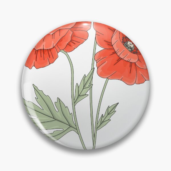 Item preview, Red Poppy Flowers  designed and sold by jamiemaher15.