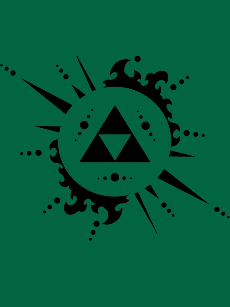 Triforce Black and White by KudoSai