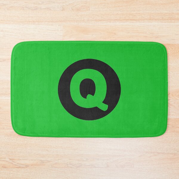 Item preview, letra q verde designed and sold by ZiphGames.