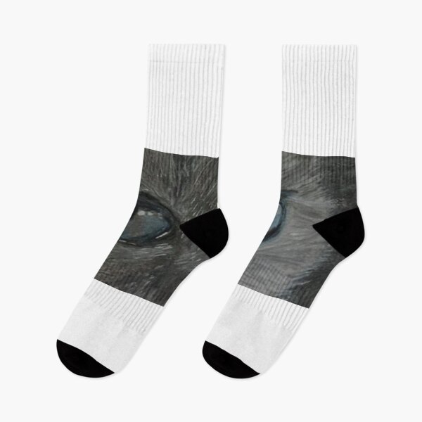 Item preview, Ojos de gato gris designed and sold by Sue Demczyna.