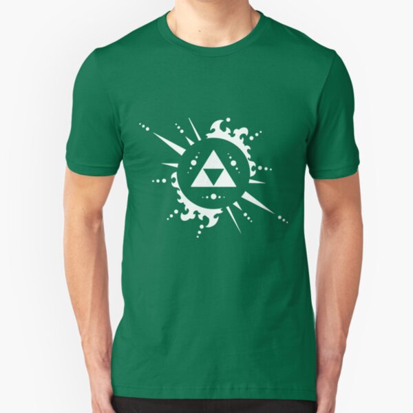 Triforce White Slim Fit T-Shirt