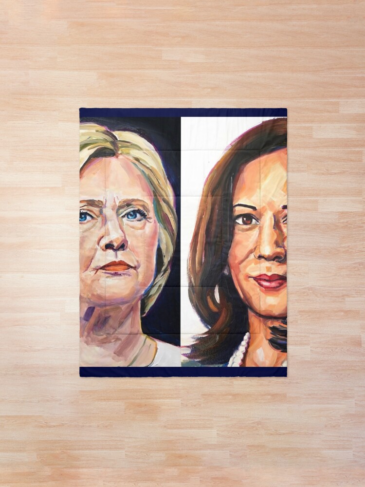 Alternate view of I'm WIth Her Comforter