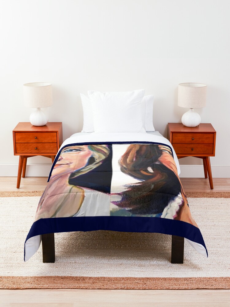 Alternate view of I'm WIth Her Comforter