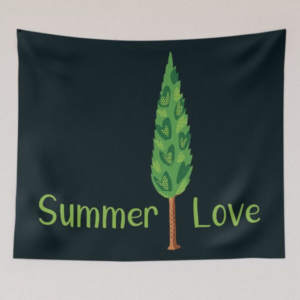 Item preview, Summer Love - Lush Green Tree Illustration GC-106-01 designed and sold by GraphicCharms.