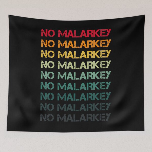 Item preview, NO MALARKEY, JOE BIDEN, ELECTION Retro Vintage designed and sold by TheFirstOne.