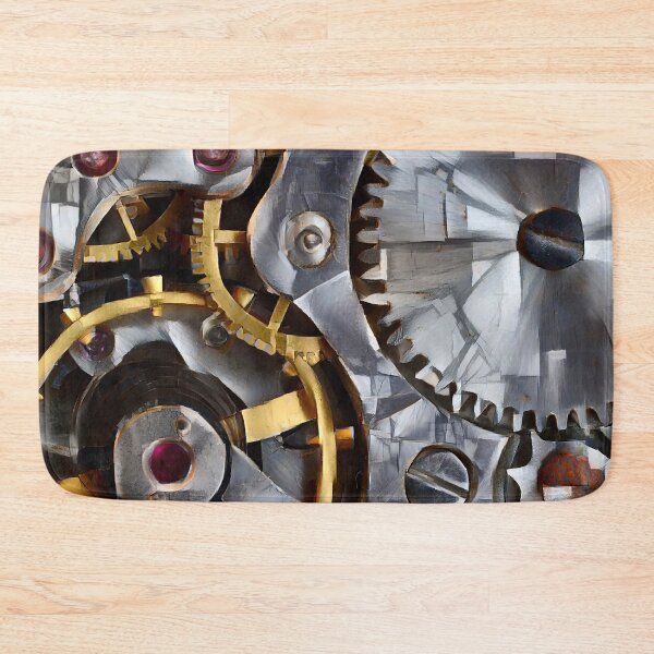 Item preview, Abstracted Engine Gears Painting designed and sold by Canavas.