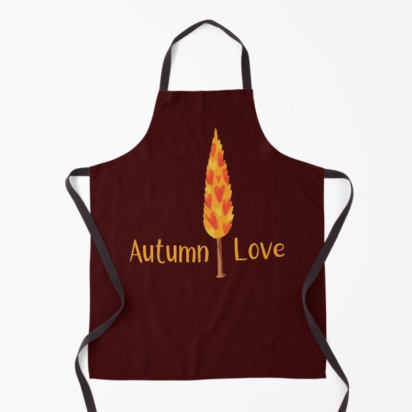 Artikelvorschau, Herbstliebe - leuchtend orange Baum Illustration GC-106-02 entworfen und verkauft von GraphicCharms.
