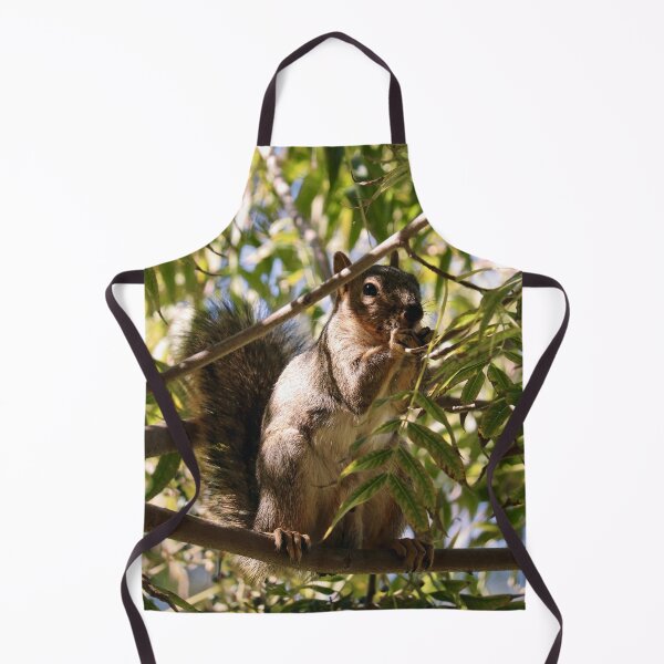 Item preview, Squirrel Eating Nut in Tree designed and sold by KsbAesthetics.