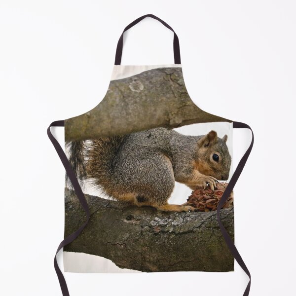 Item preview, Squirrel Eating on a Tree Branch designed and sold by KsbAesthetics.