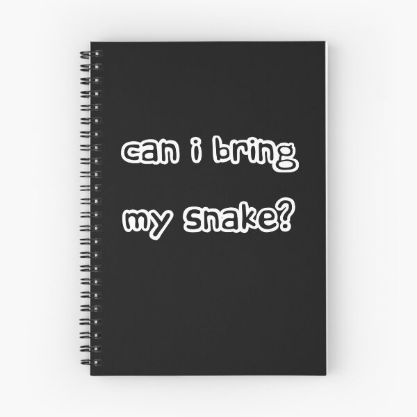 Item preview, Can I Bring My Snake designed and sold by LoveLifeRandom.