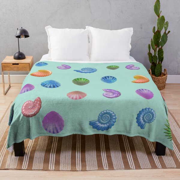 Item preview, Shiny Blueseashell sea life beach theme designed and sold by anzus13carlett.