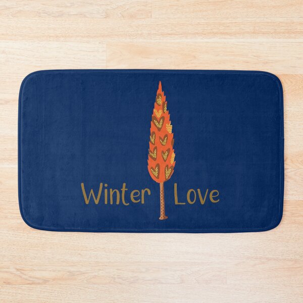 Item preview, Winter Love - Orange Brown Tree Illustration GC-106-03 designed and sold by GraphicCharms.