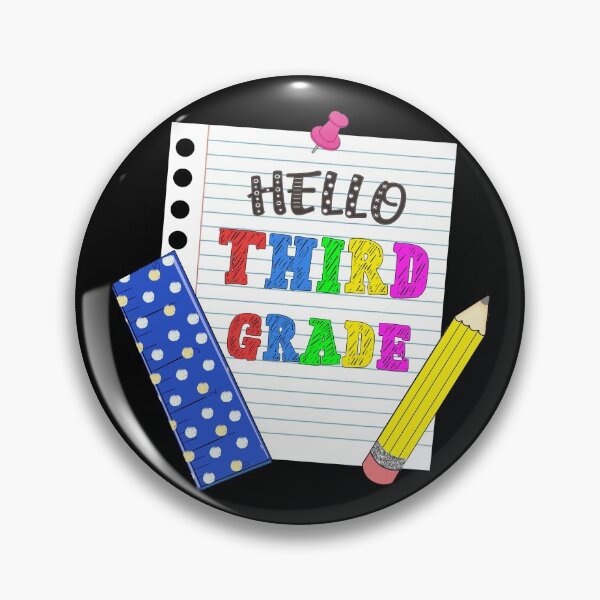 Item preview, Hello Third Grade - 3rd Grade Gift designed and sold by TeeDesignsStore.