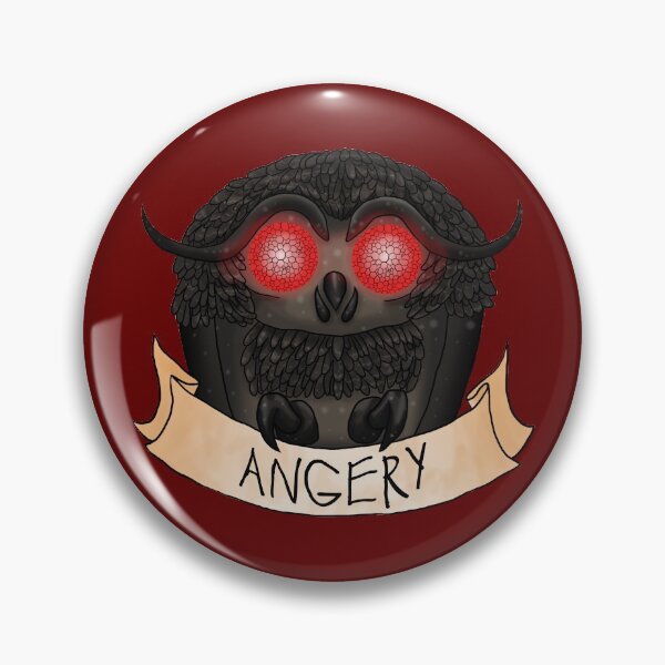 Item preview, Mothman is ANGERY! designed and sold by Lululroses.