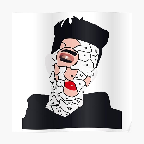 Makeup Tutorial Posters Redbubble - recreating james charles selfies in roblox