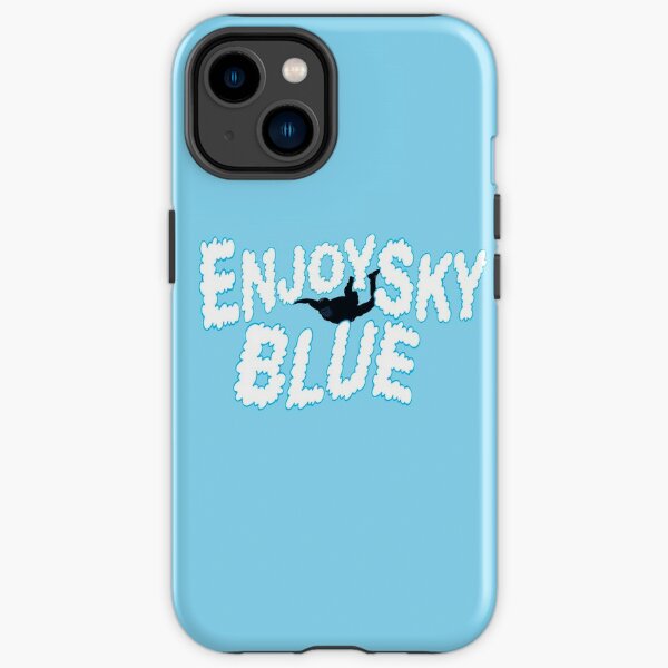 Enjoy Sky Blue iPhone Tough Case