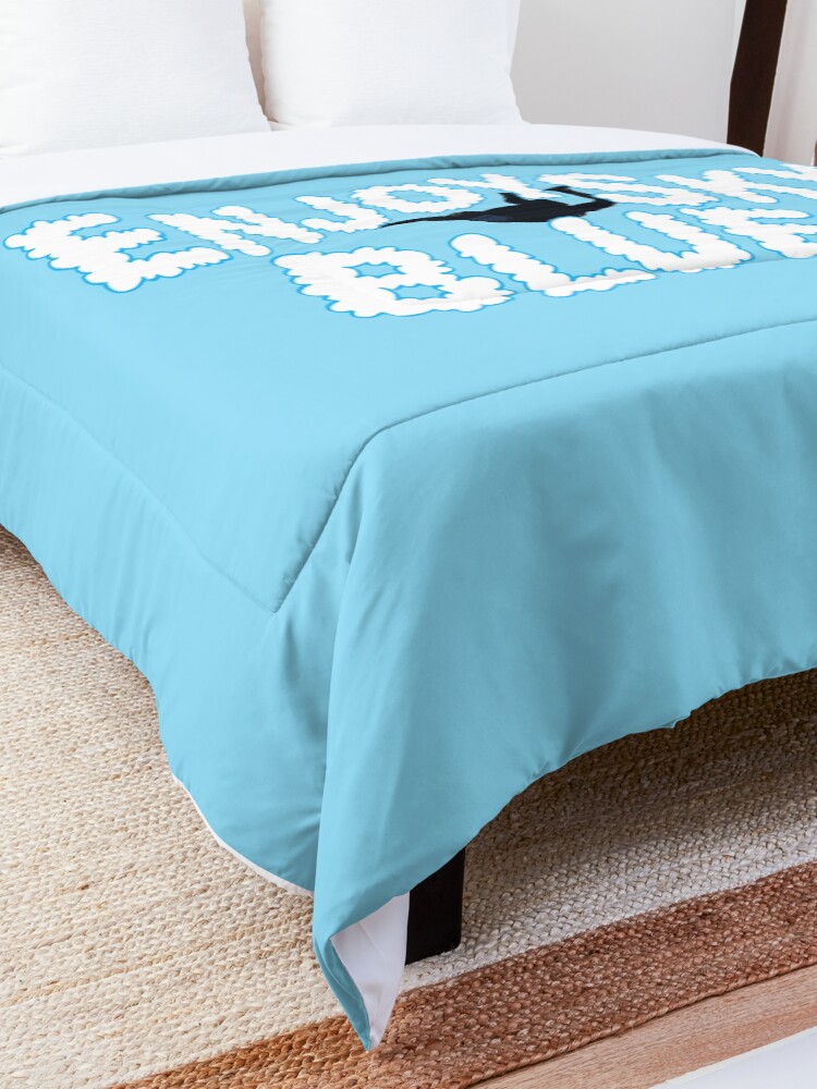 Alternate view of Enjoy Sky Blue Comforter