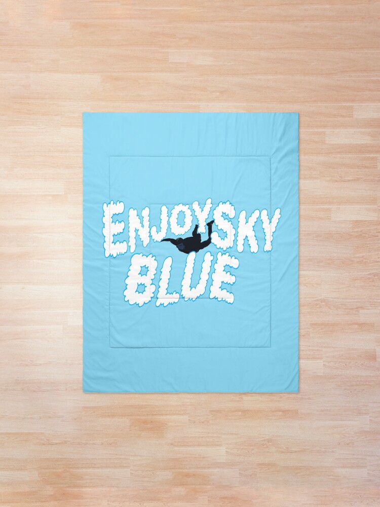 Alternate view of Enjoy Sky Blue Comforter