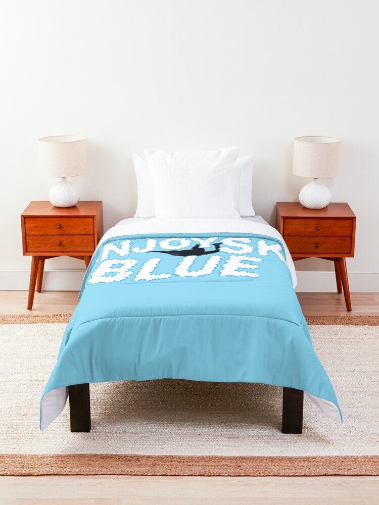 Alternate view of Enjoy Sky Blue Comforter