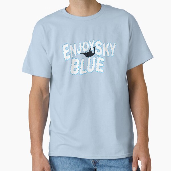 Vista previa del artículo con la obra «Disfruta de Sky Blue», diseñado y vendido por RustyQuill.