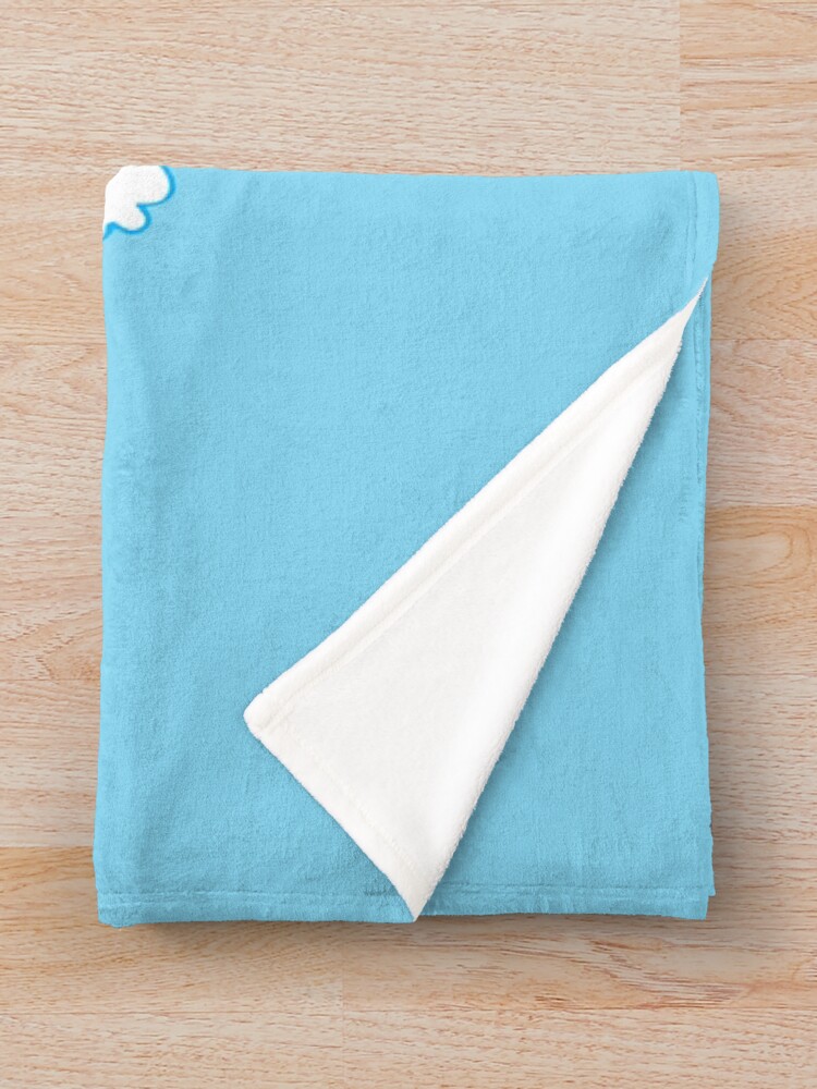 Alternate view of Enjoy Sky Blue Throw Blanket