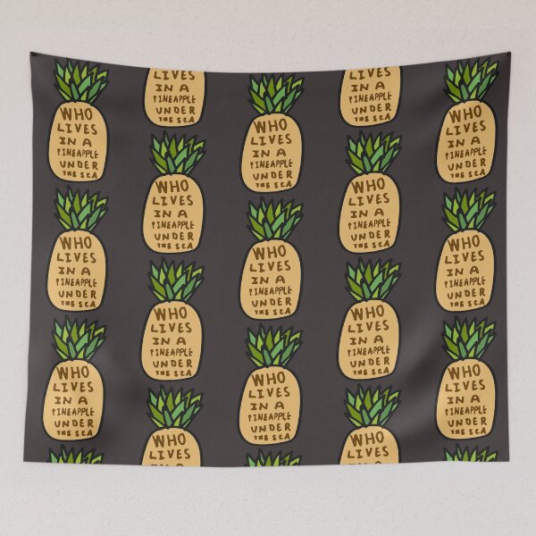 Item preview, who lives in a pineapple  designed and sold by graphicgal.