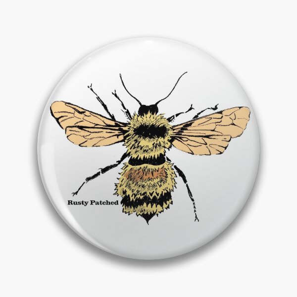 Item preview, Endangered Rusty Patched Bumble Bee designed and sold by WildLifeCeramic.