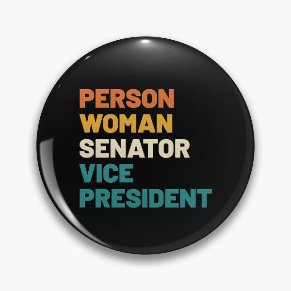 Item preview, Kamala Harris - Person Woman Senator Vice Presitent designed and sold by AmpersandCuster.
