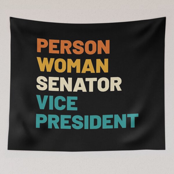 Item preview, Kamala Harris - Person Woman Senator Vice Presitent designed and sold by AmpersandCuster.