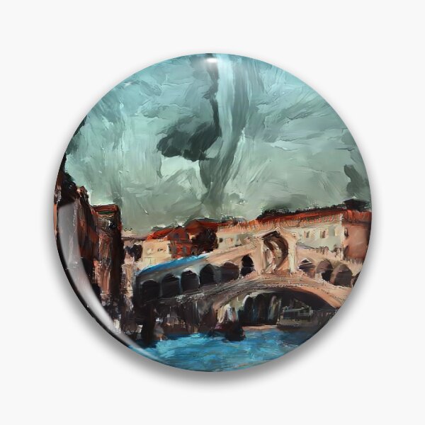 Item preview, Canal Grande - Digital Pastel Painting designed and sold by Canavas.