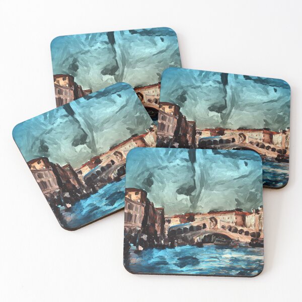 Item preview, Canal Grande - Digital Pastel Painting designed and sold by Canavas.