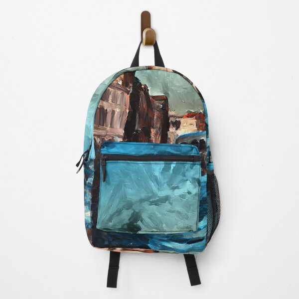 Item preview, Canal Grande - Digital Pastel Painting designed and sold by Canavas.