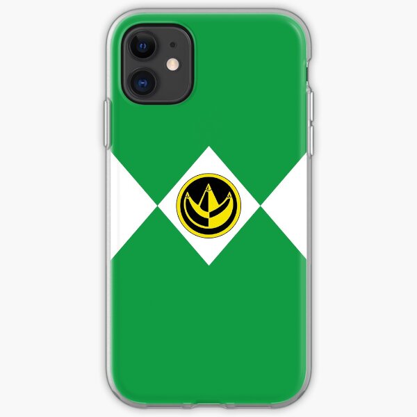 MMPR Green Ranger With Coin iPhone Soft Case