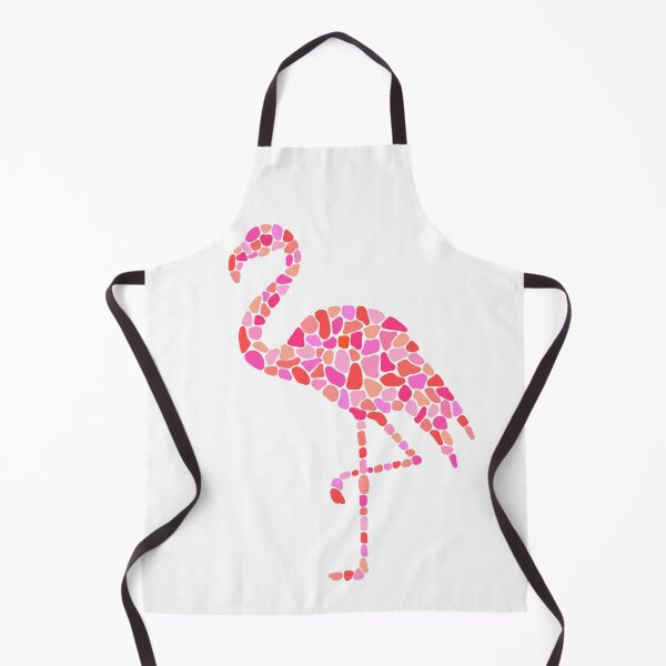 Item preview, Artsy Standing Pink Flamingo Pointillism Style Design designed and sold by 420igor.