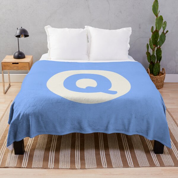 Item preview, letter q blue designed and sold by ZiphGames.