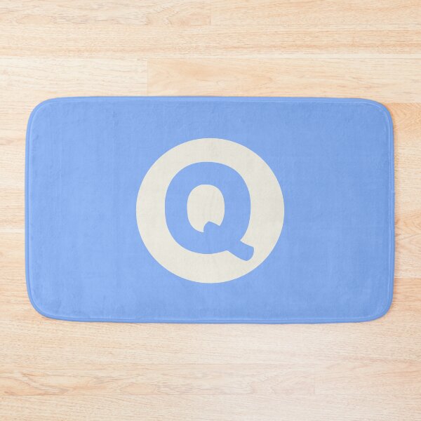 Item preview, letra q azul designed and sold by ZiphGames.