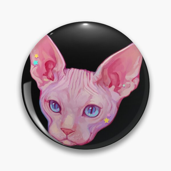 Item preview, Starry Sphynx Cat Head designed and sold by You Store.