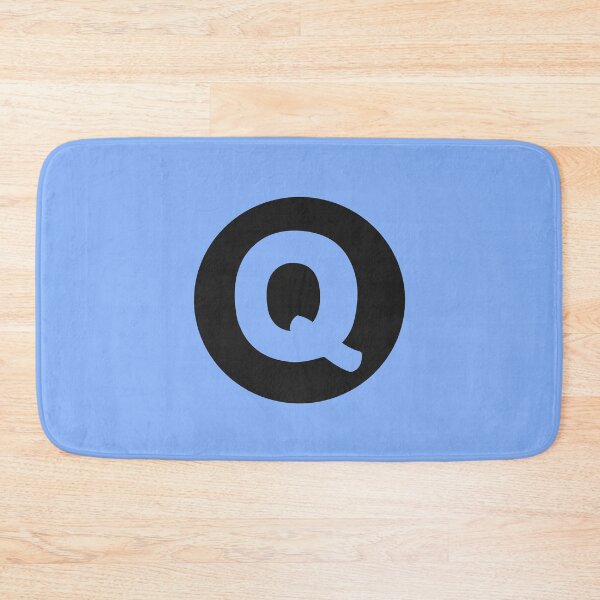 Item preview, letra q azul designed and sold by ZiphGames.
