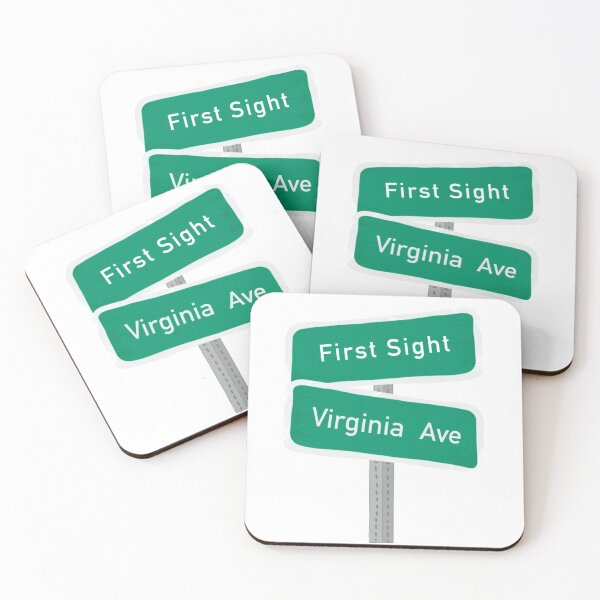 Item preview, Virginia Ave street sign designed and sold by Kayley Boan.