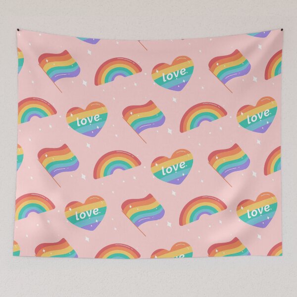 Item preview, Rainbow Pride Pattern designed and sold by Patterns-By-Lou.