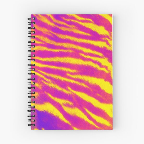 Item preview, Tiger Print Purple and Yellow  designed and sold by Sabbaht.