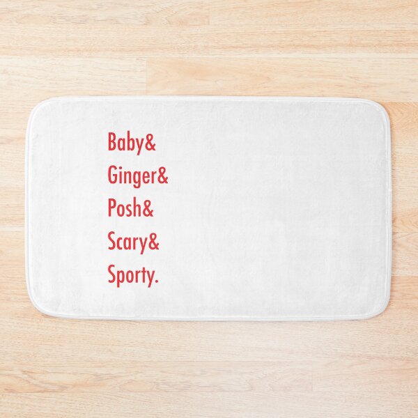 Item preview, Baby & Ginger & Posh & Scary & Sporty. designed and sold by T R E N D Y Z.