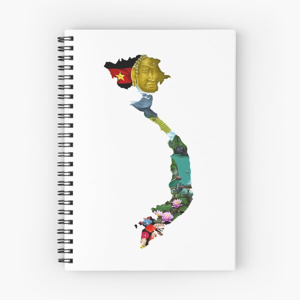 Item preview, Vietnam map designed and sold by jiminynkg.
