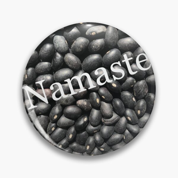 Item preview, Namaste On Black Beans designed and sold by Kaushal Pal.