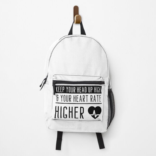 Item preview, Keep Your Head Up High And Your Heart Rate Higher designed and sold by m95sim.