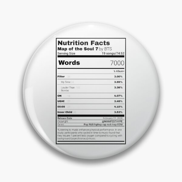 Item preview, BTS MOTS 7 Album Nutrition 2 designed and sold by jookies.
