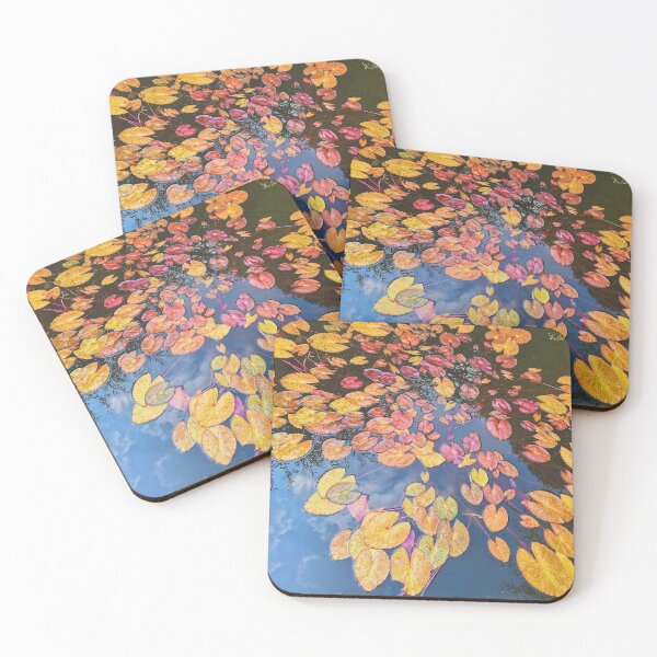 Item preview, bright colorful leaves designed and sold by earthtoaura.