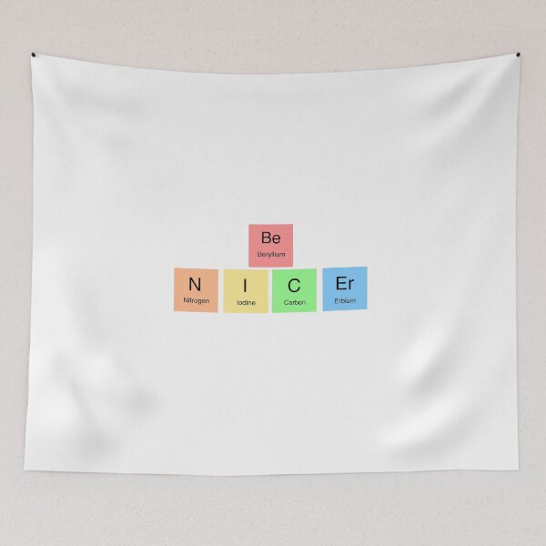 Item preview, be nicer periodic table designed and sold by charloottttee.