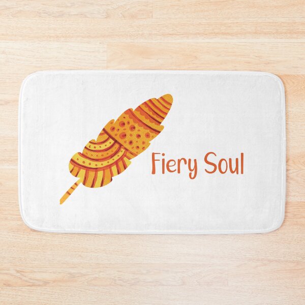 Item preview, Fiery Soul - Feather Charms abstract illustration GC-107-01 designed and sold by GraphicCharms.