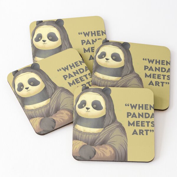 Item preview, When Panda meets Art designed and sold by designntalks.